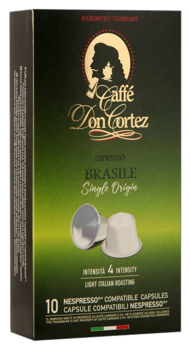 

Кофе в капсулах Caffe Don Cortez Brasile 10 шт., Brasile