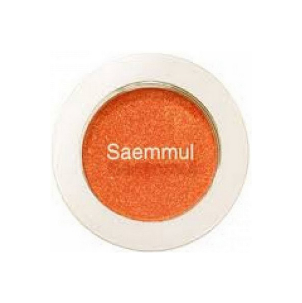 Тени для век The Saem Saemmul Single Shadow (shimmer) CR04 Splash Coral 2 г тени для век single eyeshadow e0126 24 tan beige shimmer 3 5 г