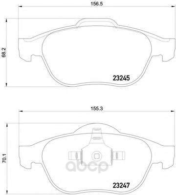 

Колодки тормозные дисковые, комплект Hella 8DB355013-241