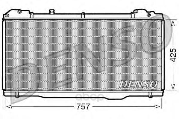 

Радиатор 757x425 Denso DRM23023