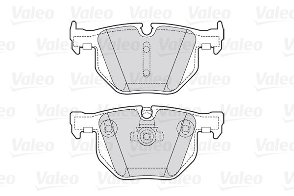 

Тормозные колодки Valeo дисковые 301754