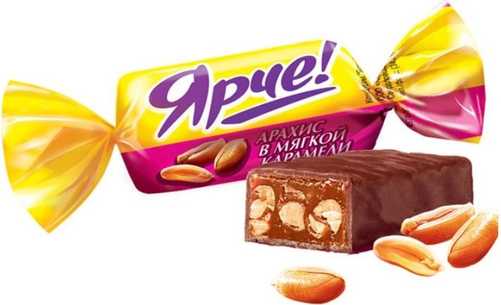 

Конфеты Ярче! с арахисом в шоколаде 200 гр