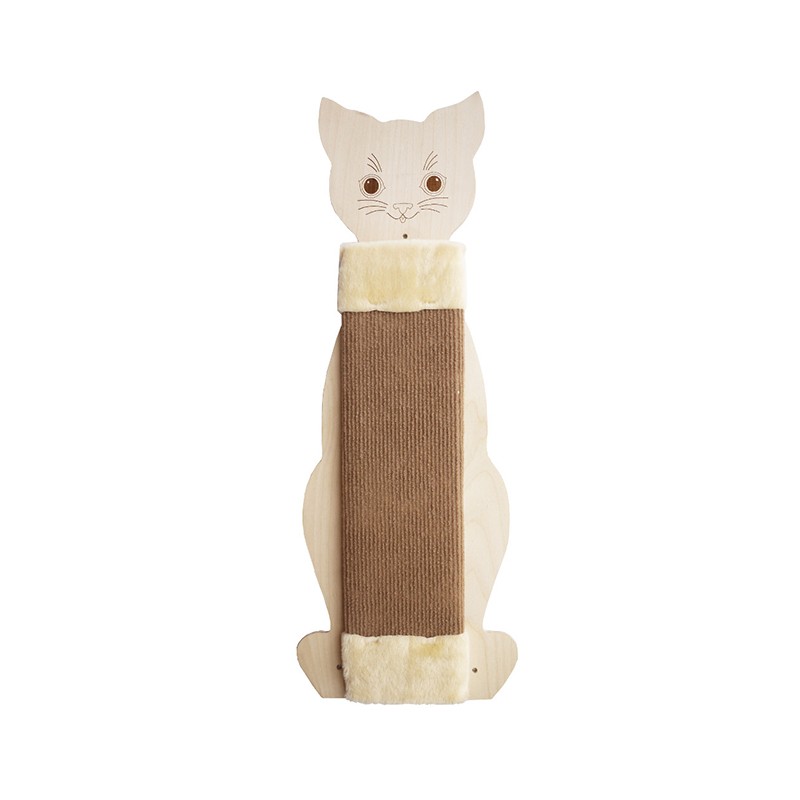 фото Когтеточка zooexpress кошка ковровая (57 см, цвет в ассортименте)