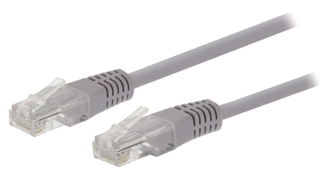 фото Кабель telecom rj45-rj45, m-m 0,5м grey (na102-utp-c6-0.5m)