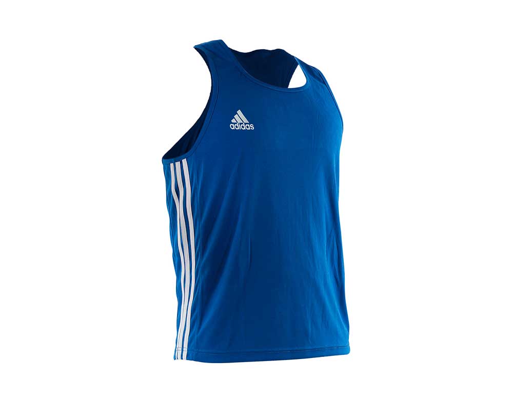 Майка Adidas Boxing Top Punch Line, blue, XS INT