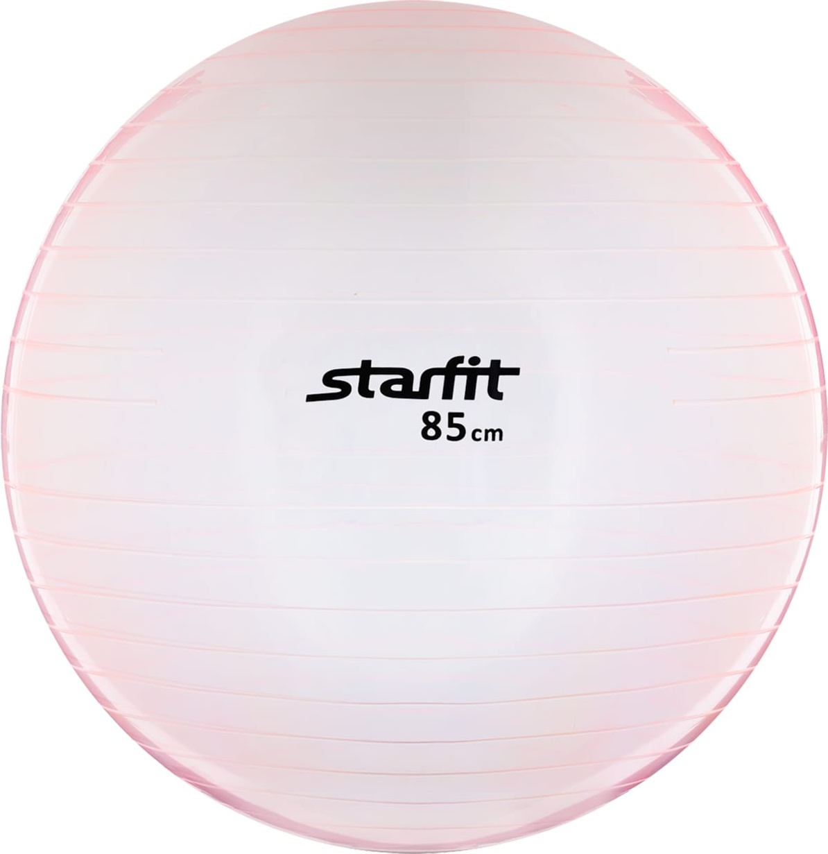 

Мяч StarFit GB-105 прозрачный розовый, 85 см, GB-105