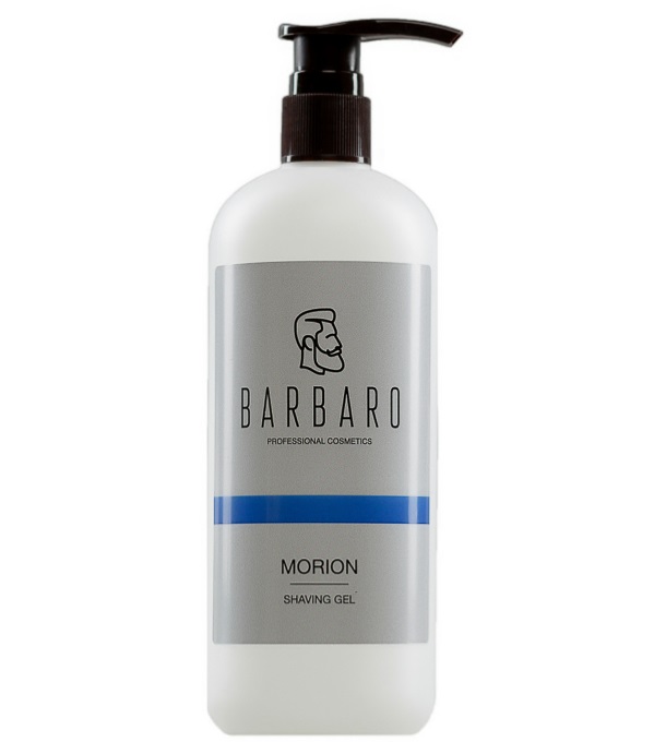 Купить Непенящийся прозрачный гель для бритья Barbaro Shaving Gel Morion 500 мл
