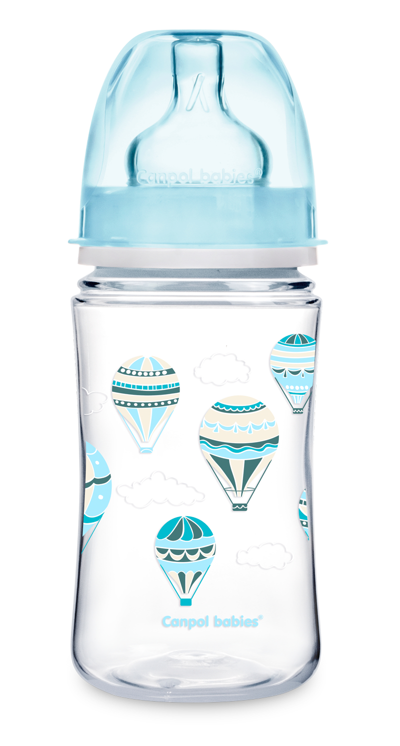 фото Бутылочка canpol in the clouds pp easystart 35/225 240 мл 3м+ голубой canpol babies
