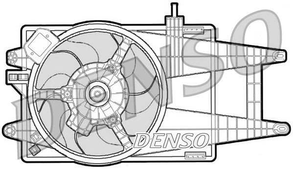 

Вентилятор охлаждения двигателя DENSO DER09040