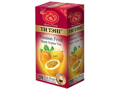 

Чай черный в пакетиках для чашки Ти Тэнг Passion Fruit 20*2 г