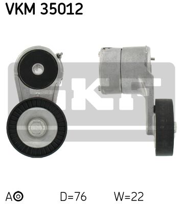 

Натяжной ролик SKF VKM 35012