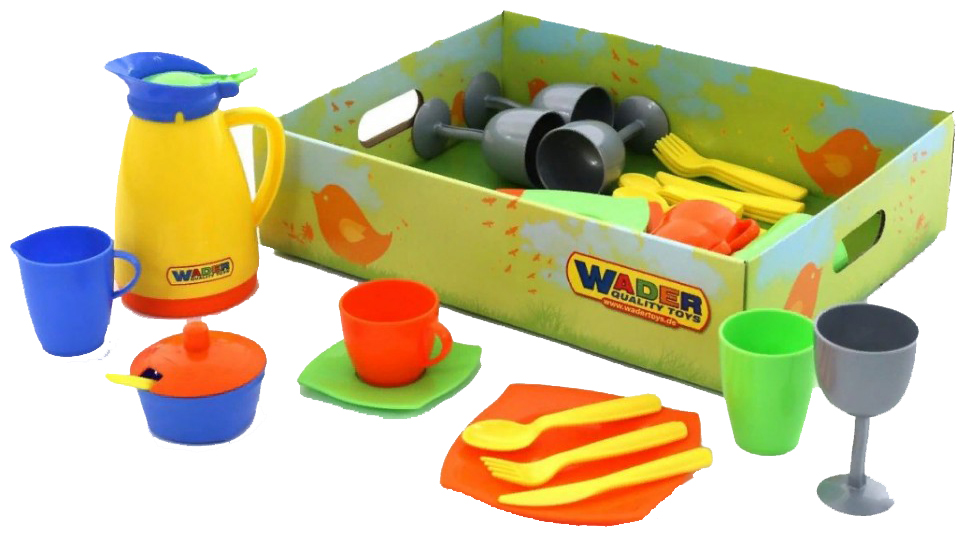 

Игрушечная посуда Wader Праздничный, Игрушечные кухни