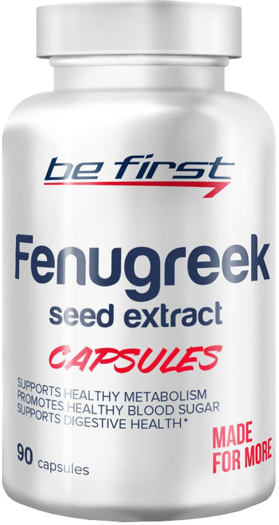 фото Be first fenugreek seed extract 90 cap (90 капсул)