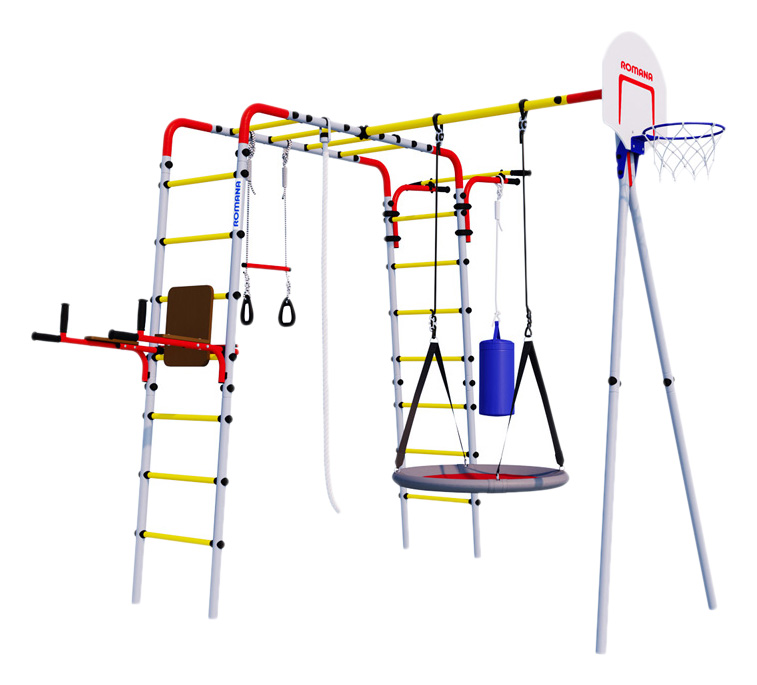 фото Дачный комплекс fitness + гнездо качели romana r 103.20.04