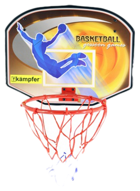 фото Щит баскетбольный с мячом и насосом kampfer