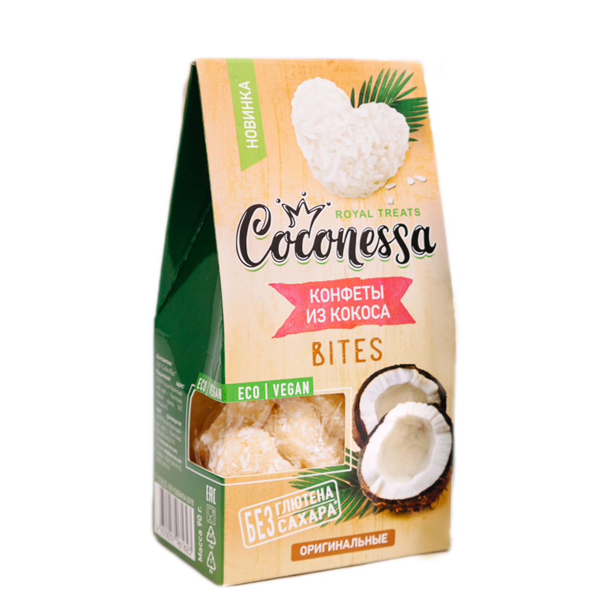 фото Конфеты кокосовые оригинал 90 г casa kubania