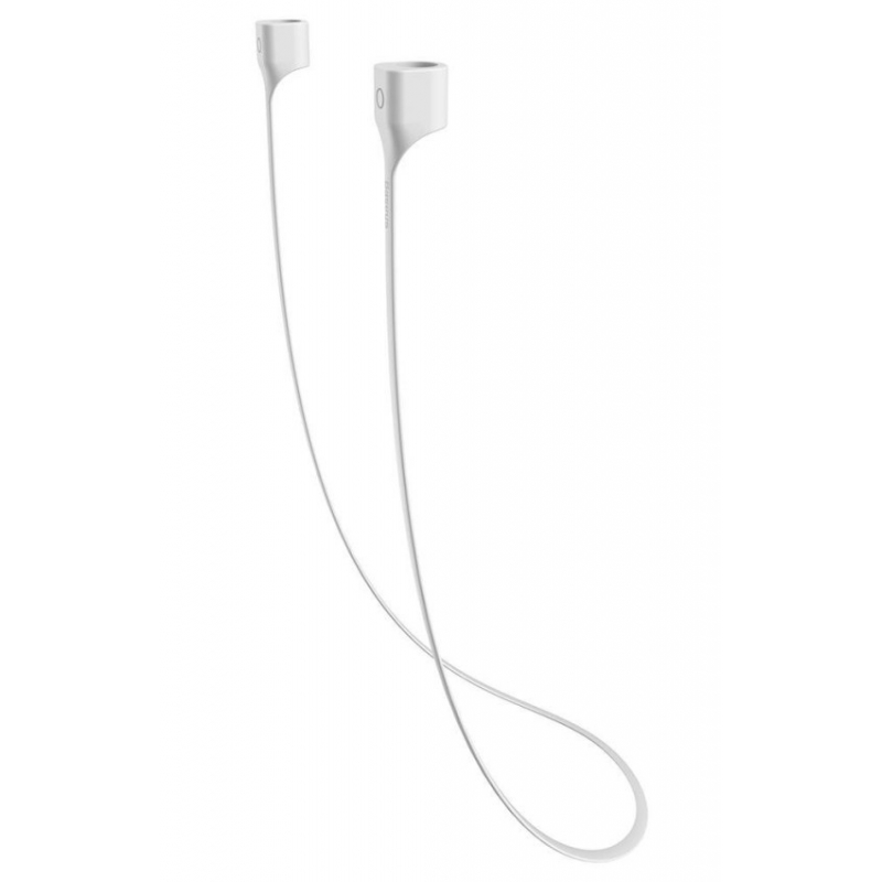 фото Магнитный держатель для наушников baseus earphone strap for airpods white