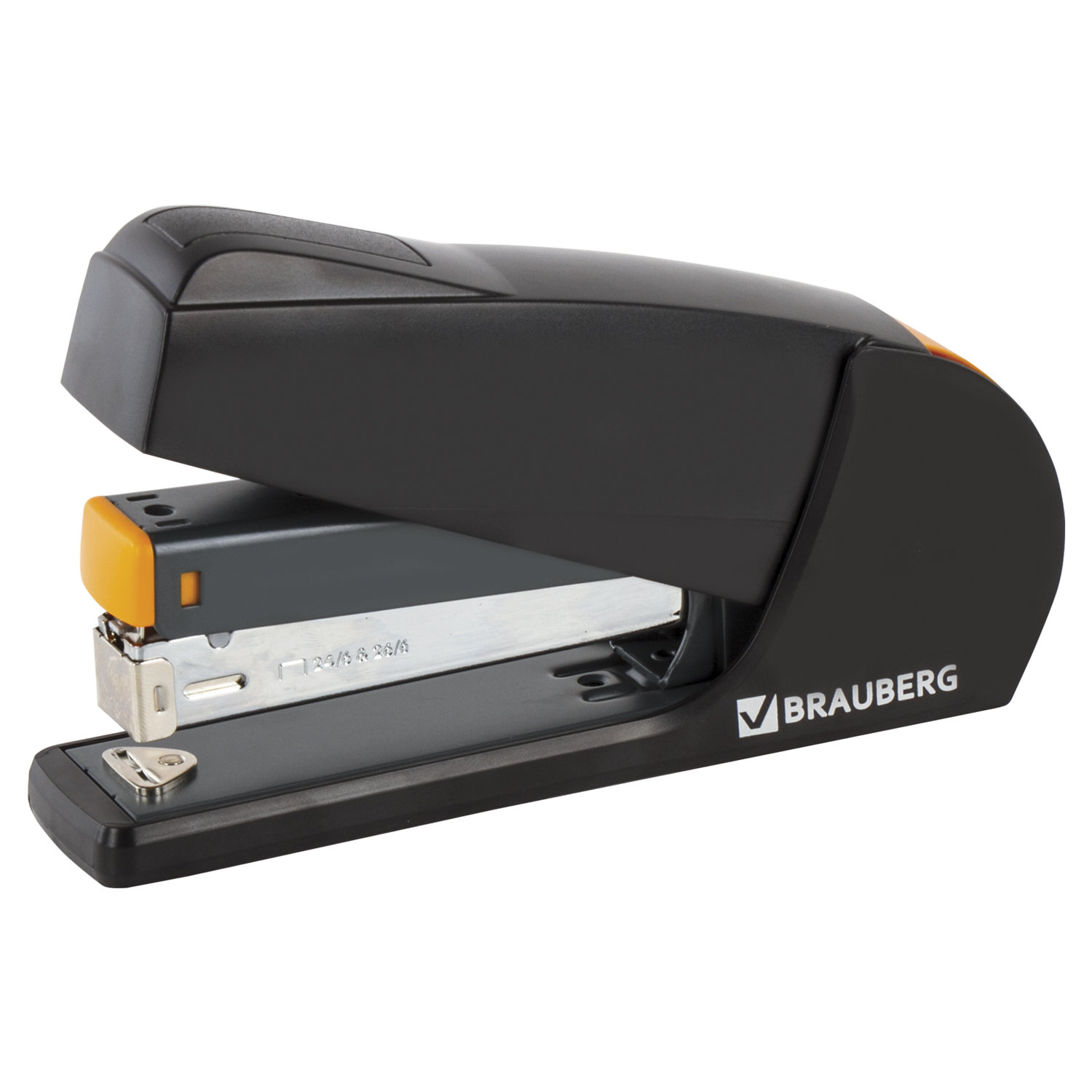 

Степлер Brauberg 224349 Leistung №24/6, Без усилий, до 25 л, Черный, 398