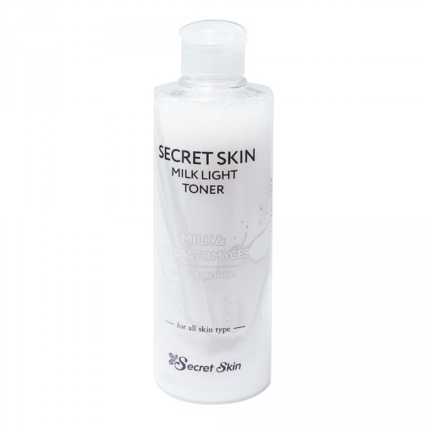 фото Тонер для лица с молочными протеинами secret skin milk light toner 250мл