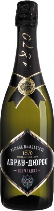 фото Игристое вино абрау-дюрсо полусладкое abrau-durso (russian sparkling wine house)