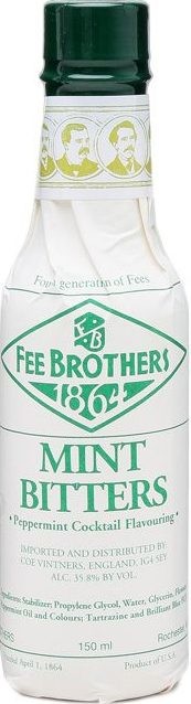 

Ликер Fee Brothers Mint Bitters 150 мл, ликер зеленый