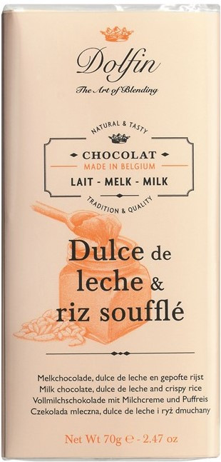 

Шоколад Dolfin Dulce de Leche & Riz Souffle 70 г