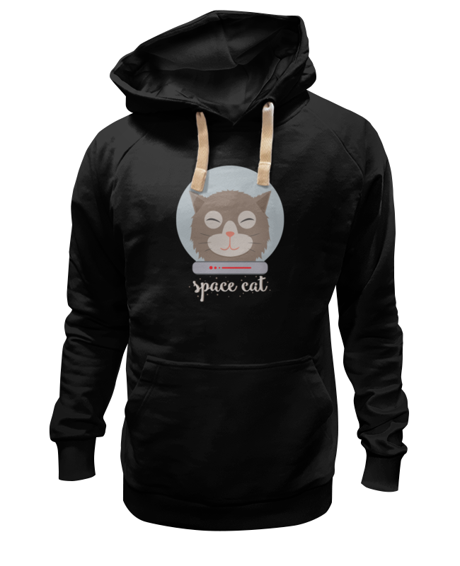 

Толстовка Printio Космо кот (space cat) синий 3XL, Черный, Космо кот (space cat)