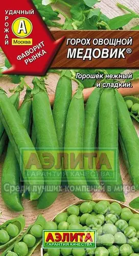 

Семена горох Медовик Аэлита SSS-13881740 1 уп.