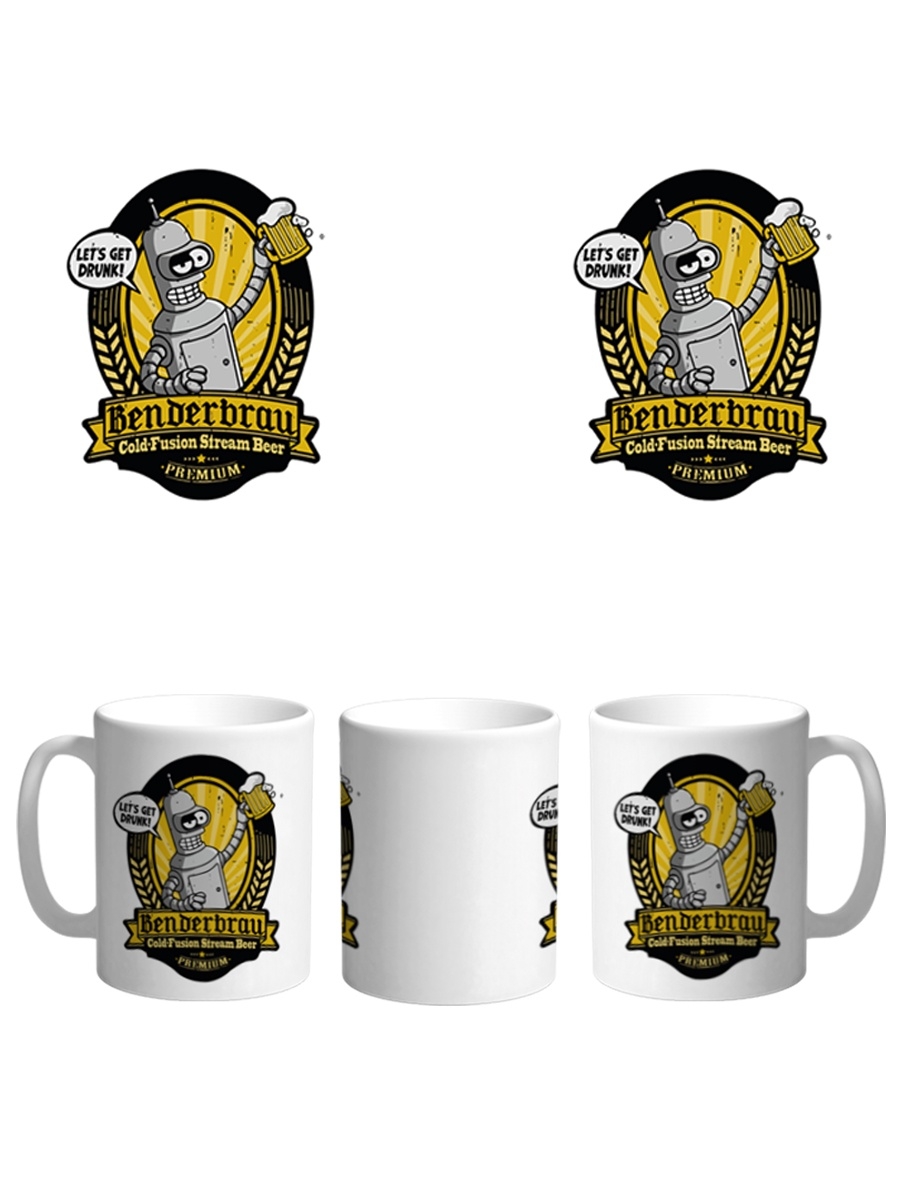 

Кружка СувенирShop "Futurama/Футурама" 330 мл