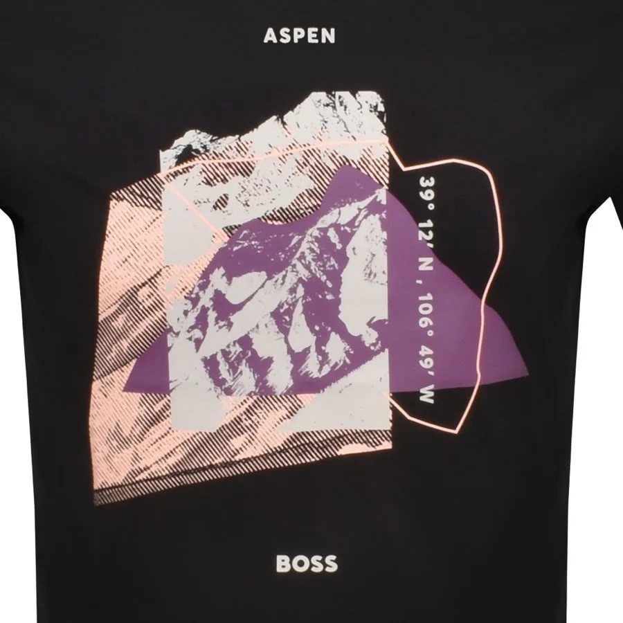

Футболка мужская BOSS 50478791 черная 52 RU, 50478791