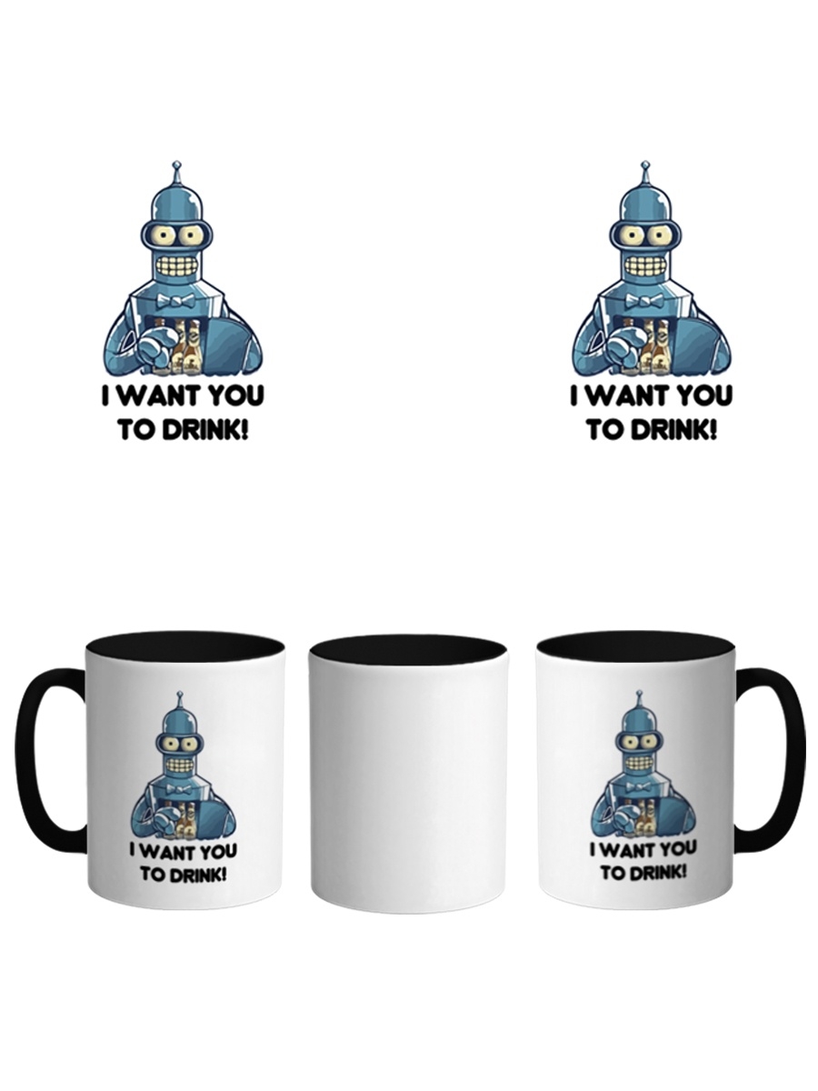 фото Кружка сувенирshop "futurama/футурама" 330 мл