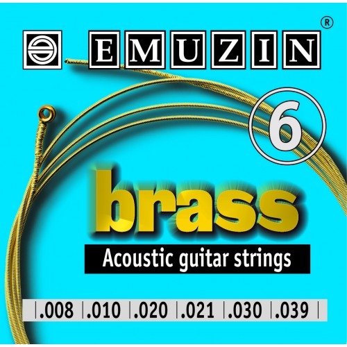 Emuzin Brass с обмоткой из латуни /.008 - .039/