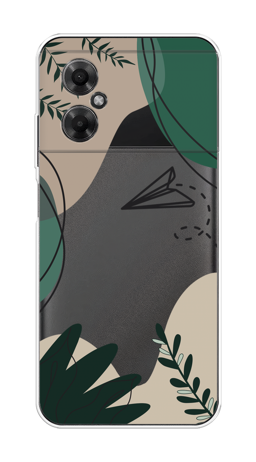 

Чехол на Xiaomi Poco M4 5G "Secret Garden", Зеленый;бежевый;черный, 316550-1