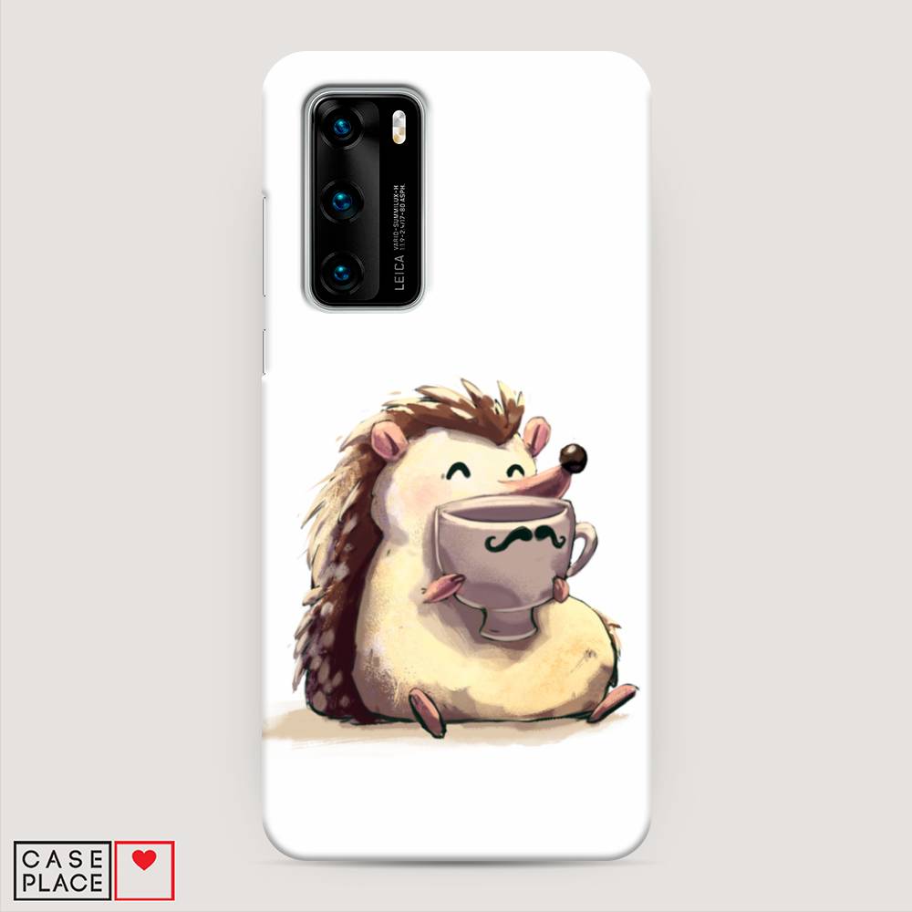

Чехол Awog "Еж кофеман" для Huawei P40