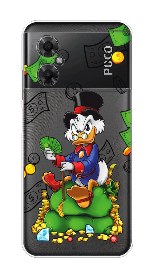 

Чехол на Xiaomi Poco M4 5G "Scrooge Richness", Черный;синий;зеленый, 316550-1