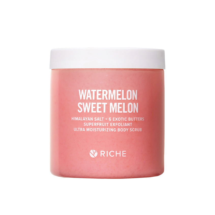 фото Riche, скраб для тела watermelon & sweet melon, 315 мл