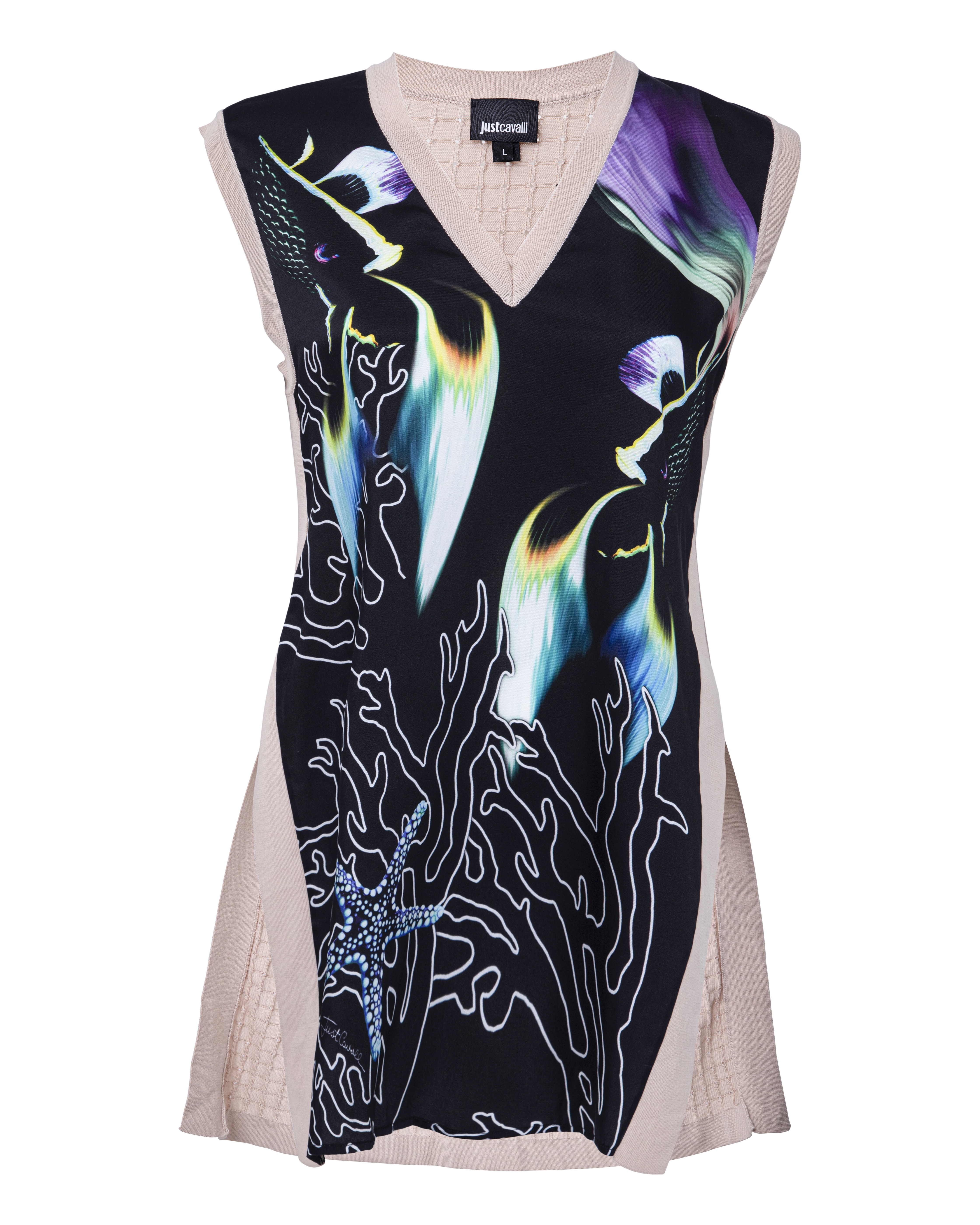 

Платье женское Just Cavalli HA0191N14519 разноцветное 42 RU, HA0191N14519