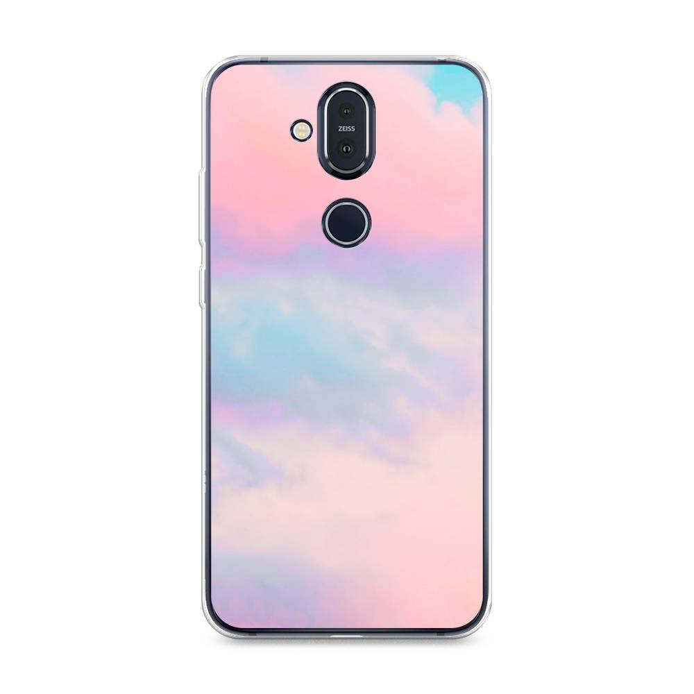 

Чехол Awog на Nokia 8.1 / Нокиа 8.1 "Розовые облака", Розовый;фиолетовый, 122250-3
