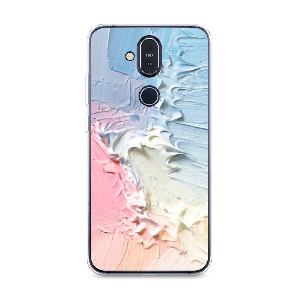 

Чехол Awog на Nokia 8.1 / Нокиа 8.1 "Фруктовое мороженное", Голубой;розовый;желтый, 122250-3