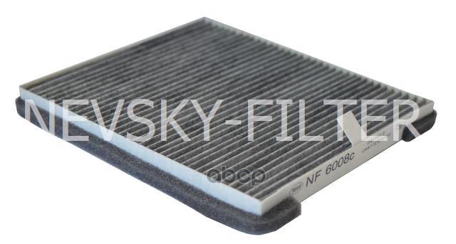 

Фильтр воздушный угольный (Лада Приора с кондиционером Halla) () NEVSKIJFILTR NF6008C, NF6008C