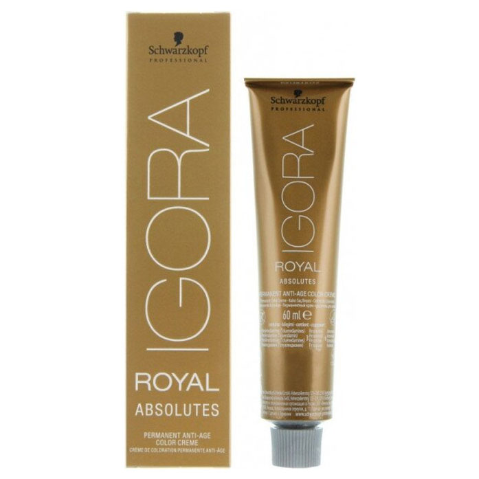 фото Краска schwarzkopf igora royal absolute 7-560 ср. русый золот. шоколадный натуральный 60мл