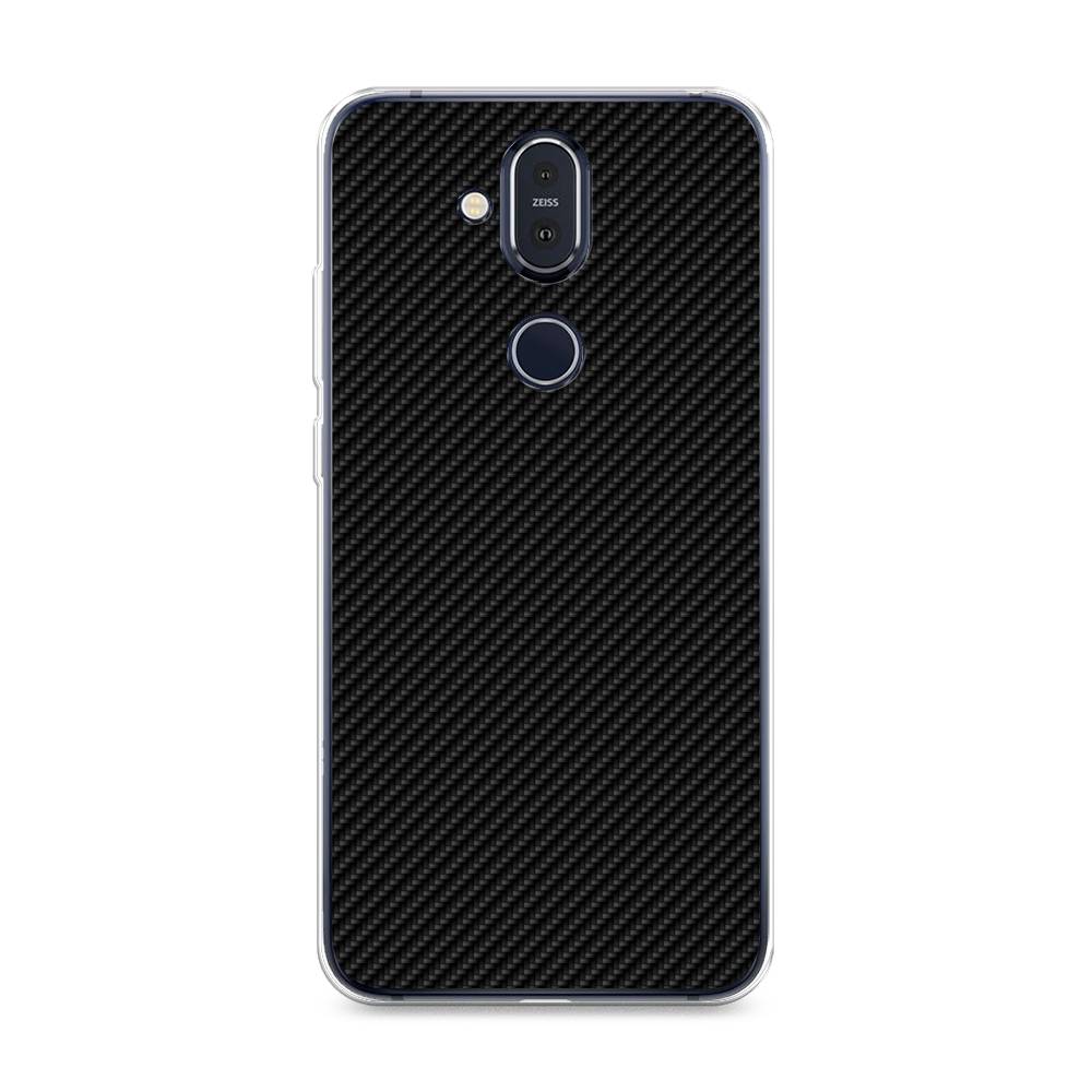 

Чехол Awog "Черный карбон" для Nokia 8.1, 122250-3