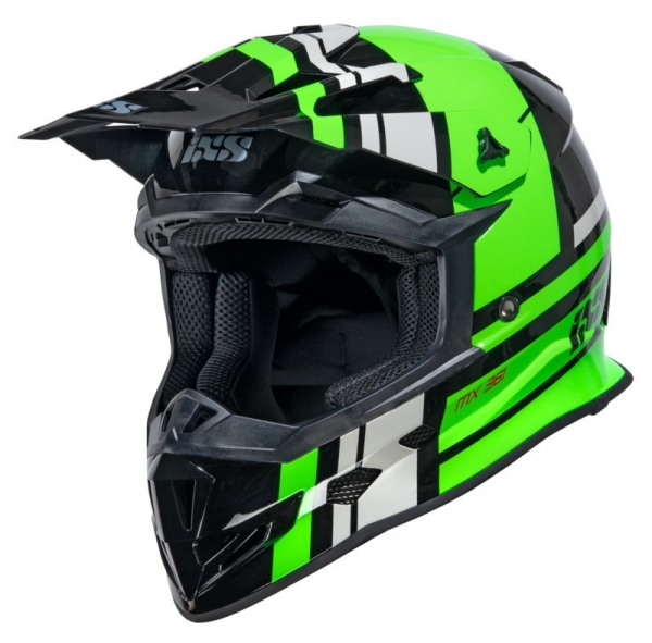 

IXS Мотошлем 361 2.3 X120380372XL, Черный;зеленый;серый, 361 2.3