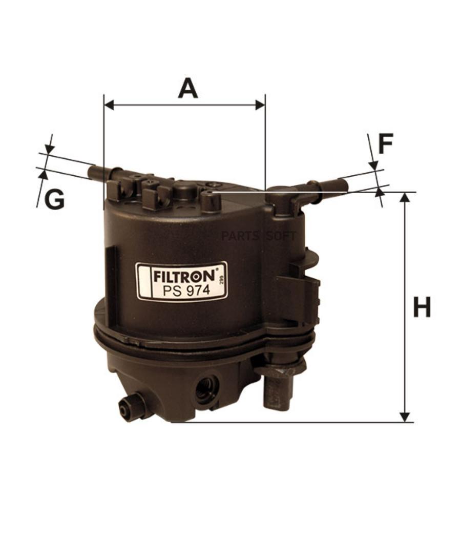 

Фильтр топливный Filtron PS974