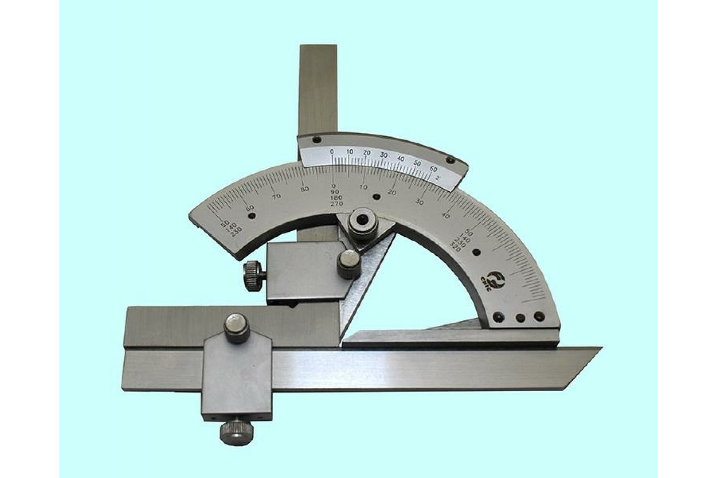 CNIC Угломер 0-320гр для измер. передних и задних углов,цена дел.2 мин. 2802-009 32327