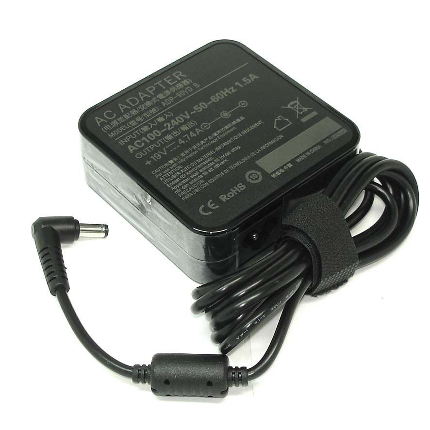 

Блок питания для ноутбуков Asus 19V 4.74A 5.5x2.5mm 90W OEM