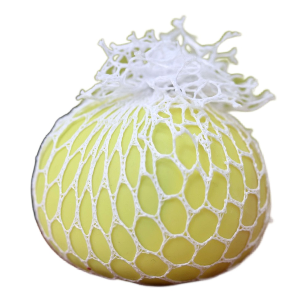 

Мялка - антистресс Rainbow ball AQ-1030-01 желтый, Rainbow ball