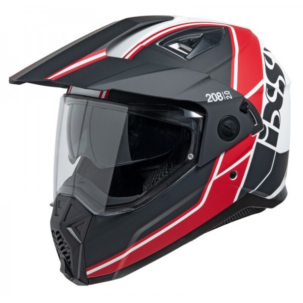 

IXS Мотошлем 208 2.0 X12025M32XL, Черный;белый, 208 2.0