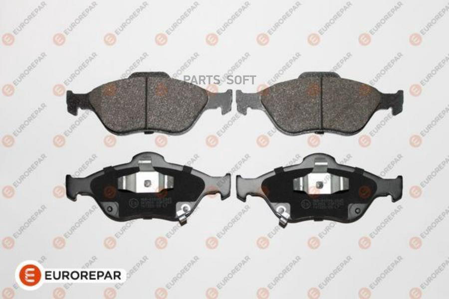 

Колодки тормозные дисковые TOYOTA YARIS 1.0-1.4 06 () 1шт EUROREPAR 1617266980