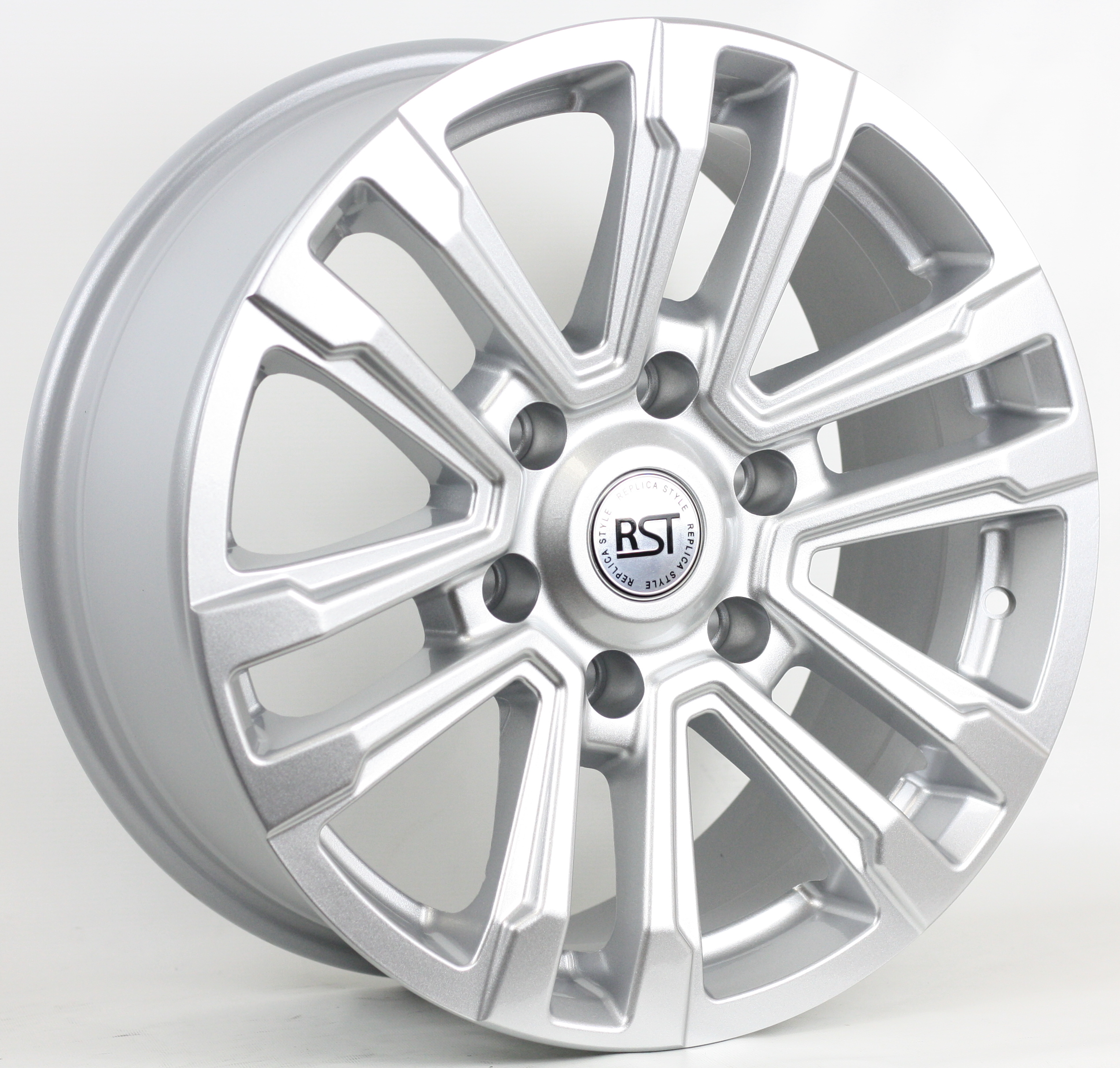 фото Колесный диск литой rst r107 7,5x17 6*139,7 et40 d75,1 серебристы
